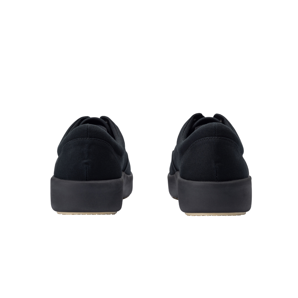 防潑水防滑帆布鞋 後踵面