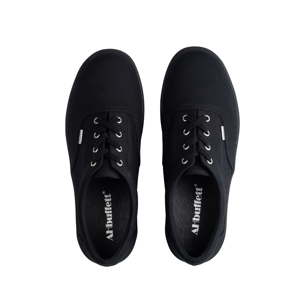 防潑水防滑帆布鞋 正俯視