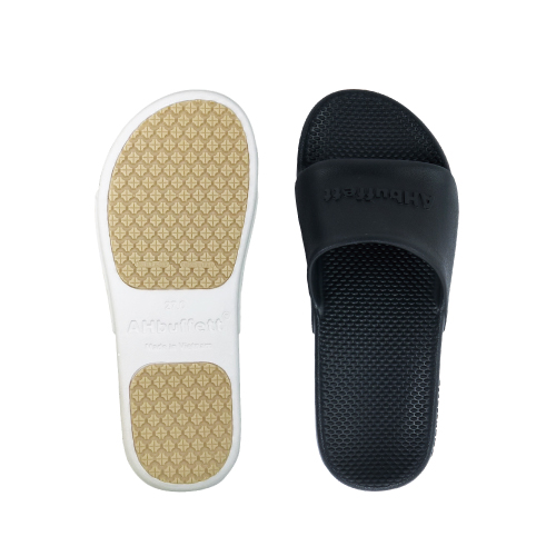 防滑拖鞋 黑白色