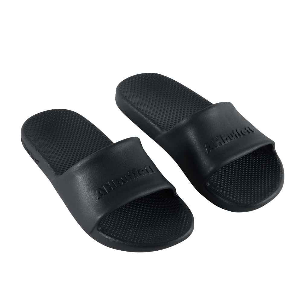 防滑拖鞋45度角 黑色