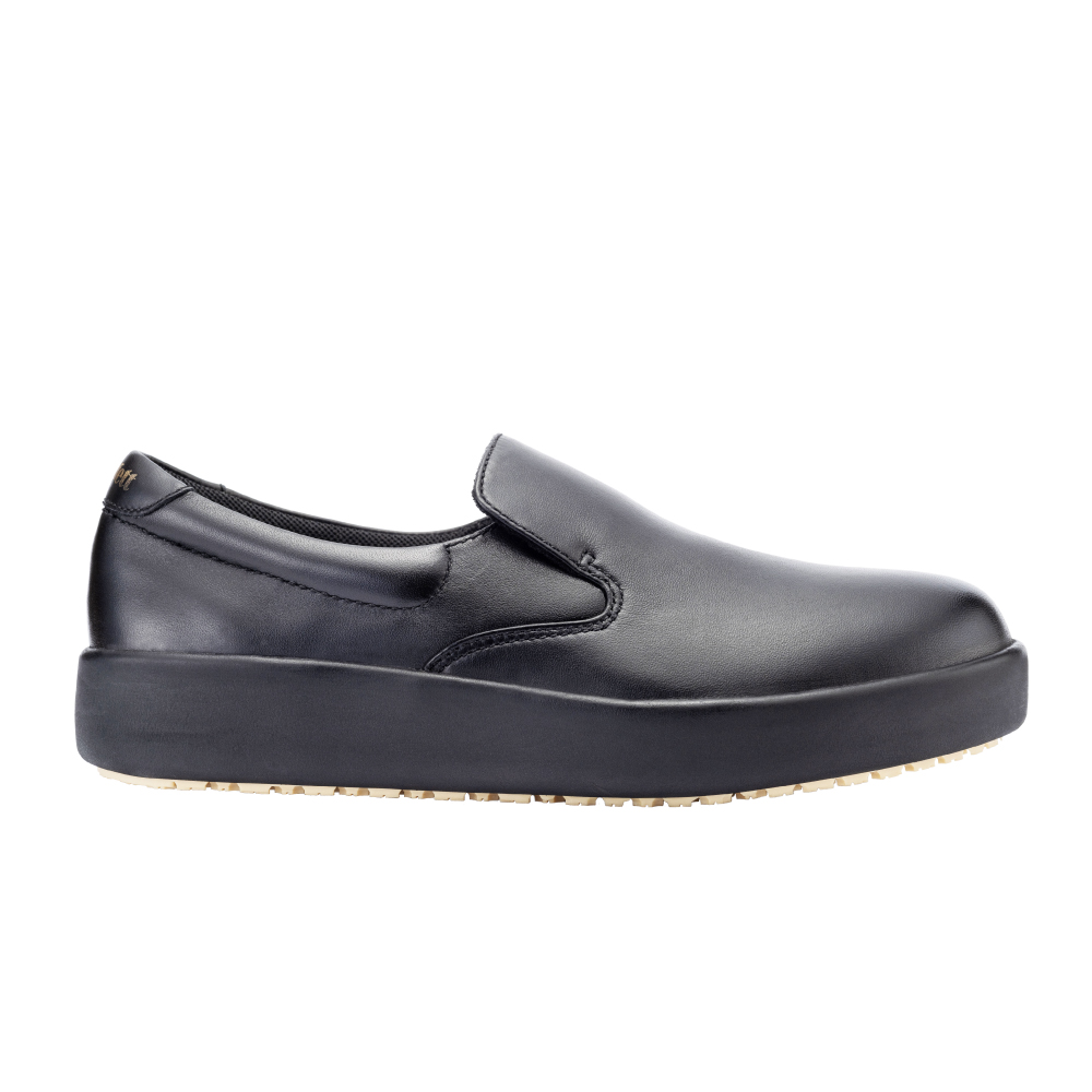 牛皮防滑廚師鞋 外腰