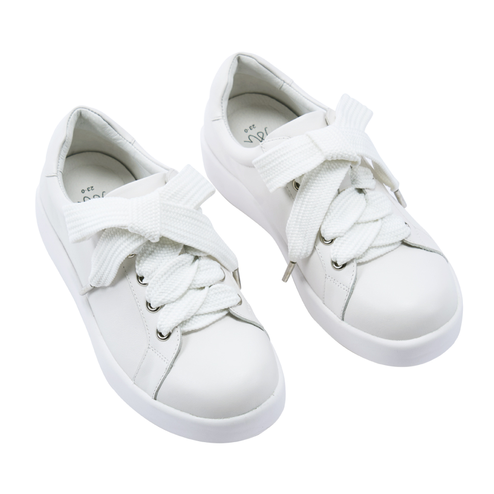 厚底牛皮防滑雲朵鞋 45度角