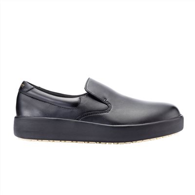 牛皮防滑廚師鞋 外腰